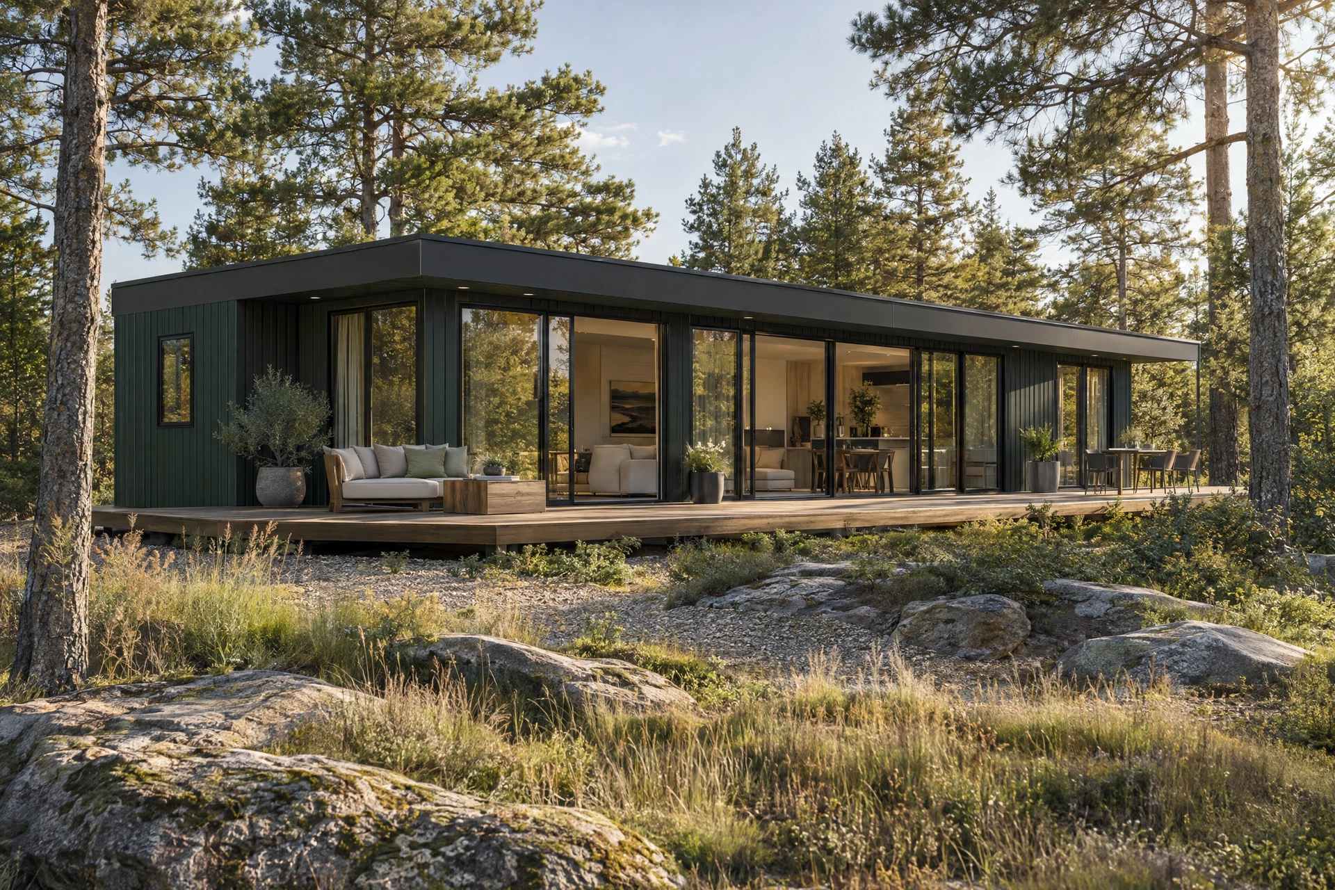 Retreat Home architectural concept
